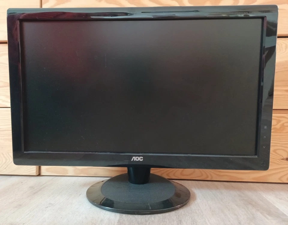AOC 2236Vwa 22 Zoll TFT LCD PC Monitor Bildschirm 1920 x 1080 VGA DVI - Bild 1 von 4