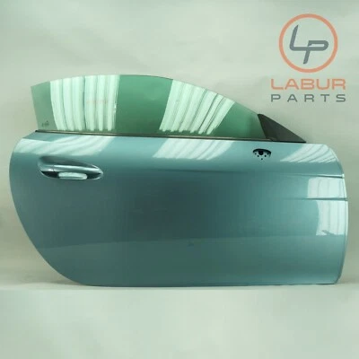 R172 12-20 Mercedes SLC Clase SLK Puerta Delantera Derecha Completa Plateada DS356 Foto 1 de 4