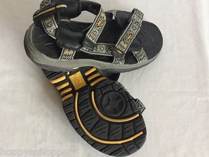 Gecko Hawaii sport sandals Shakes leather men's 7 Adjustable straps mint - Picture 1 of 5