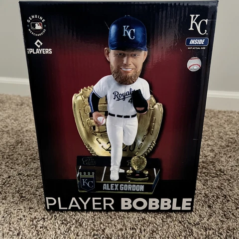 ALEX GORDON GOLD GLOVE RAWLINGS KANSAS CITY ROYALS BOBBLEHEAD  LIMITED 100 Cover