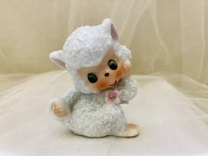 Vintage Mid Century Big Eye Sheep Figurine - Japan - Picture 1 of 5