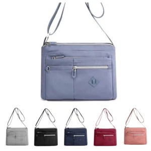 AU Women Waterproof Single Shoulder Commute Crossbody Large Capacity Zipper Bag - Picture 1 of 28