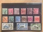 Ceylon 15 Vintage Stamps,Used.Victoria,Edward Vii,George V,George Vi