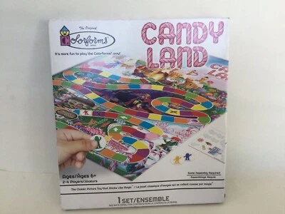 Hasbro Colorforms Candy Land The Board Game Age 6+ 2-4 Players~ New in Box - Image 1 of 2