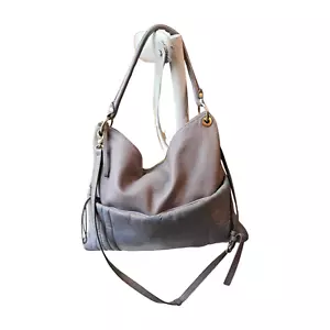 Marc by MARC JACOBS Grey Leather & Suede HOBO HANDBAG Shoulder/Crossbody Strap - Picture 1 of 9