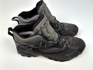 Salomon Vintage GoreTex Uomo Scarpe Trekking Nero EUR 45 1/3 104444 - Foto 1 di 3