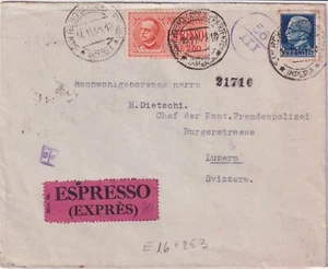 Kingdom History postale1941 Espresso L.2,50 Orange + Affranc. Compl. (Cod.6749) - Picture 1 of 2
