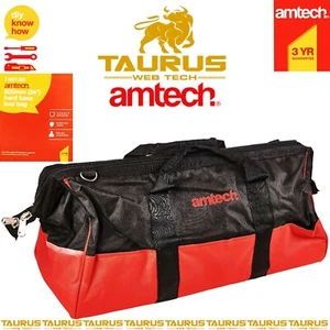 24" AMTECH Heavy Duty Tool Bag Pro Multi Purpose DIY Storage Water Resistant UK - Picture 1 of 4