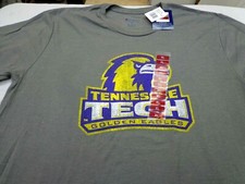 TENNESSEE TECH GOLDEN EAGLES Gray   T-Shirt CHAMPION New  XL  