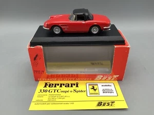 Modellini auto 1:43 Best Model Ferrari 330 GTC Spyder con scatola originale - Foto 1 di 10