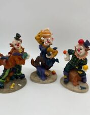 Beautiful Set of 3 cheerful  clowns
