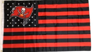 NUEVO Bandera de Tampa Bay Buccaneers Estrellas y Rayas NFL-3’x5’ - Imagen 1 de 1