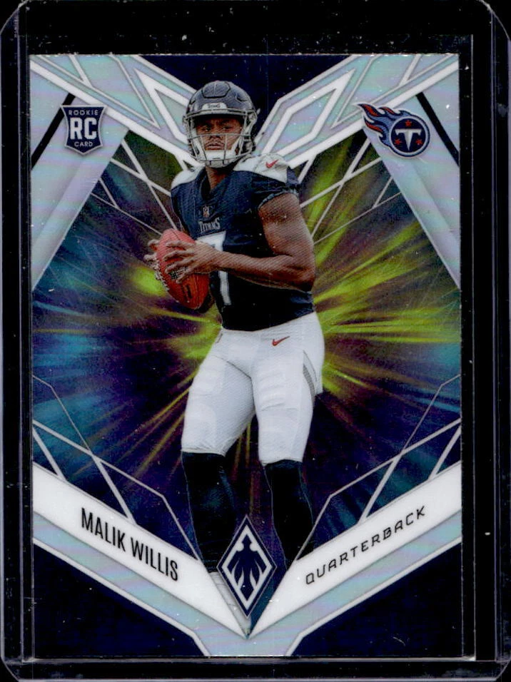 2022 Phoenix Malik Willis Color Burst Rookie Card RC #103 Titans
