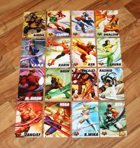 Street Fighter V Rare Promo Character Card Cards Set Complete Playstation4 PS4 - Picture 1 of 9