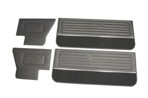 Luxus Türpappen Türverkleidungen mit Teppich & Zierleiste für VW Golf 1 Cabrio - Picture 1 of 3