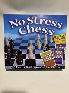 No Stress Chess Board Game Learn Chess Easy For Kids Adults Complete - Picture 1 of 5