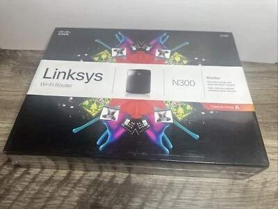 Linksys Wi-Fi Router Model #E1200-NP *Brand New In Box* N300 - Image 1 of 4