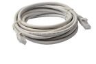 8Ware Cat6a Cable 15M - Grey Color Rj45 Ethernet Network Lan Utp Patch Cord Snag