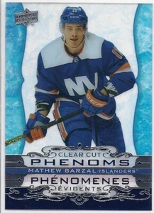 Mathew Barzal 2020-21 Tim Hortons Upper Deck Clear Cut Phenoms #CC-13 - Bild 1 von 1