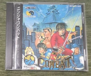 SNK 1990 NINJA COMBAT Neo Geo CD Action&Adventure Game Used Shipping from Japan - Picture 1 of 12