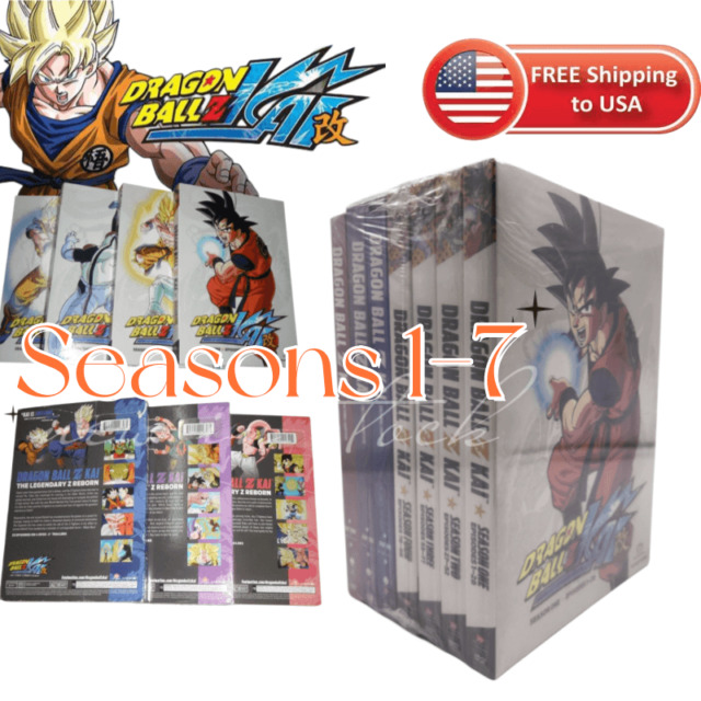 Dragon Ball Z Kai: The Complete Season 1-7 Episodes 1-167 Region 1 DVD  ~New~