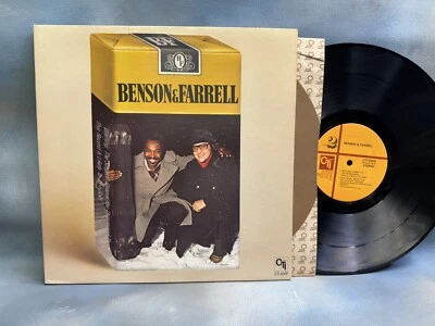 George Benson Joe Farrell Benson and Ferrell CTI 6069 LP '76 EX Vinyl Van Gelder - Image 1 of 4