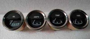 2" /52mm Gauges Kit for MK1 GT Cortina Oil pressure gauge+fuel +volt+temp gauge - Picture 1 of 3