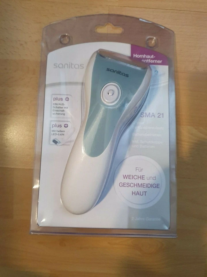 Sanitas SMA 21 elektrischer Hornhautentferner mit LED Licht - Bild 1 von 1