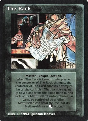The Rack - Jyhad Deckmaster V:TES Trading Card 1994 - Image 1 of 2