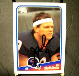 Tarjeta Jim McMahon - 1988 Topps # 69 - Autógrafo - Imagen 1 de 10