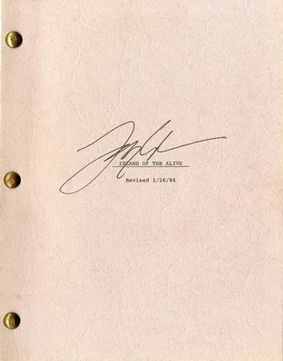 IT'S ALIVE III: ISLAND OF THE ALIVE (1986) Larry Cohen-signed archive - Image 1 of 4