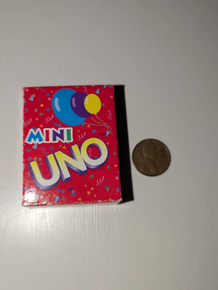 2006 Mini Uno Card Game - Rare  - Image 1 of 4