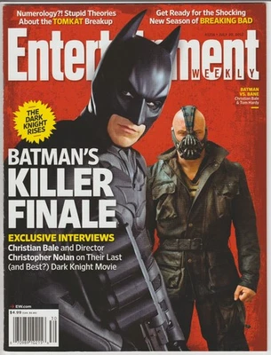 Entertainment Weekly #1216 7/12 Batman's Killer Finale CO Recall Issue - Image 1 of 2