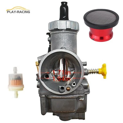 Carburador y filtro de aire para Suzuki RM80 RM85 RM85L Kawasaki KX80 KX100 PE28 Carb Foto 1 de 4