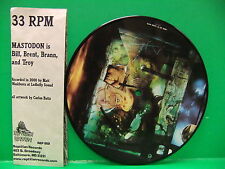 Mastodon Slick Leg 7" NM+ 1st Press EP 33 45 Pic Disc Record Reptilian REP 059