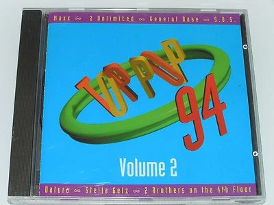 TOP POP 94 Volume 2 ISRAELI ONLY CD OOP Eurodance 1994 Datura,2 Unlimited,Maxx, - Image 1 of 4