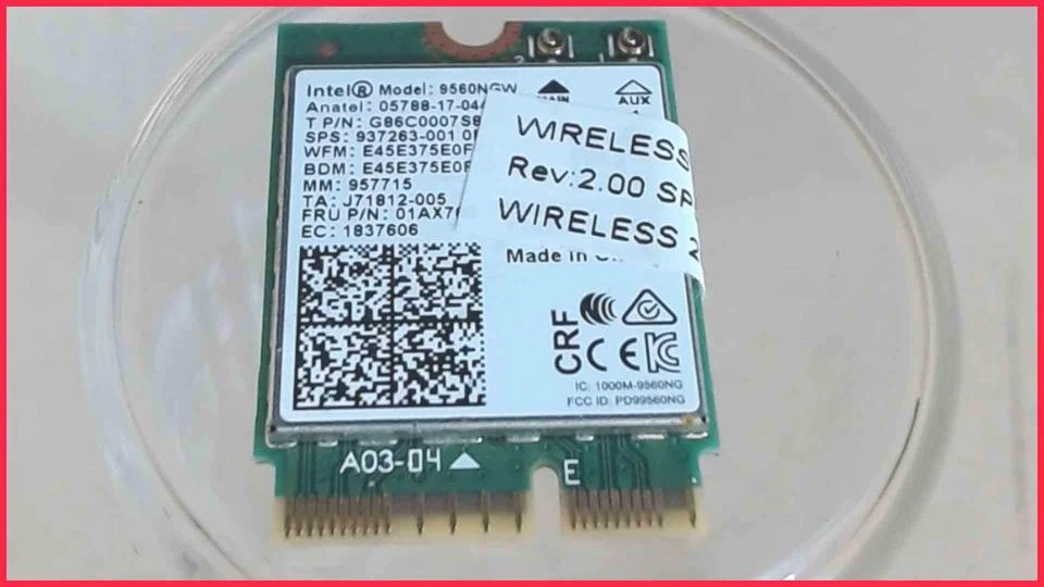 Wlan W-Lan WiFi Karte Board Modul Platine L22634-002 HP EliteBook 840 G6 i5 - Bild 1 von 1