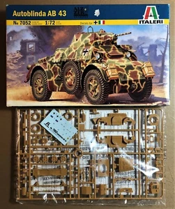 ITALERI 7052 - AUTOBLINDA AB 43 - 1/72 PLASTIC KIT - Foto 1 di 1