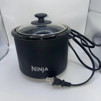 Ninja 慢炖锅 SCR-05 黑色带玻璃盖 35 瓦锅适用于一个电锅 — 第 1/4 张图片