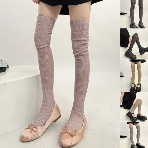 1 Pair Princess Dress Thigh High Socks Long Tube Frilly Socks Ballet