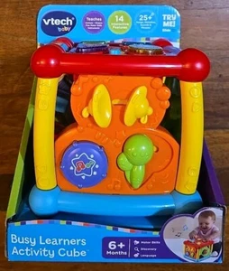 vtech Baby Toy | Busy Learners Activity Cube | NEW - Picture 1 of 4