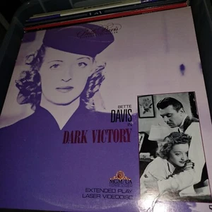 Dark Victory Laserdisc - Picture 1 of 2