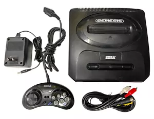 Console di gioco Sega Genesis Model 2 MK-1631 con controller a 6 pulsanti - Foto 1 di 9