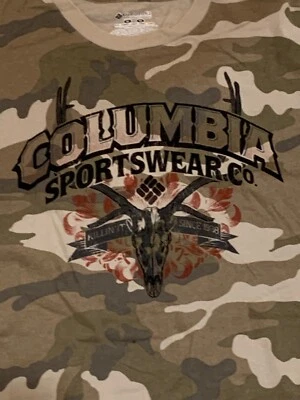Columbia Sportswear Camo LS Hunting Tee Men's XL - Image 1 of 4