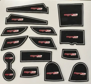 KIA STONIC GT-LINE (2018-2023) INTERIOR DASHBOARD MAT GATE PAD TRIM SET - WHITE - Picture 1 of 13