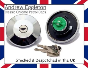 MG MIDGETT MK111 Full Chrome Fuel Cap 1961-1980 - Picture 1 of 1