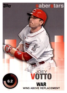 2014 Topps SaberStars Joey Votto MLB Insert PWE Reds - Picture 1 of 2