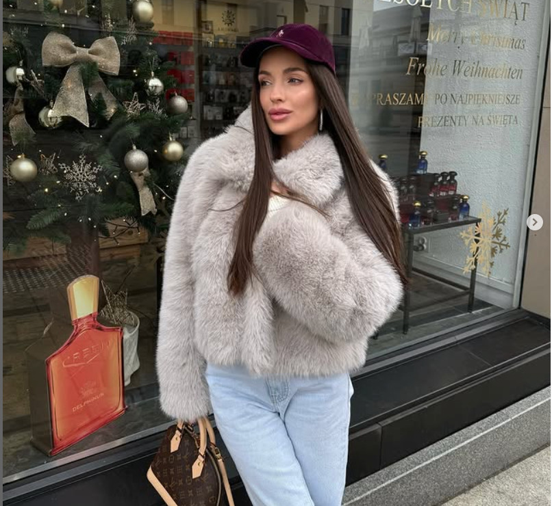 Abrigo Mujer Invierno Rebajas ABRIGO CRUZADO CON LANA Gris