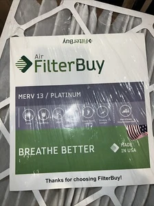 Filterbuy 14x24x4 Pleated Air Filters, Replacement for HVAC AC Furnace (MERV 13) - Picture 1 of 4