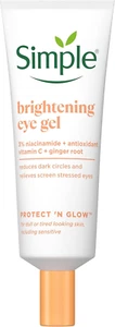 Simple Protect 'N' Glow Brightening Eye Gel Reduces Dark Circles - Picture 1 of 6